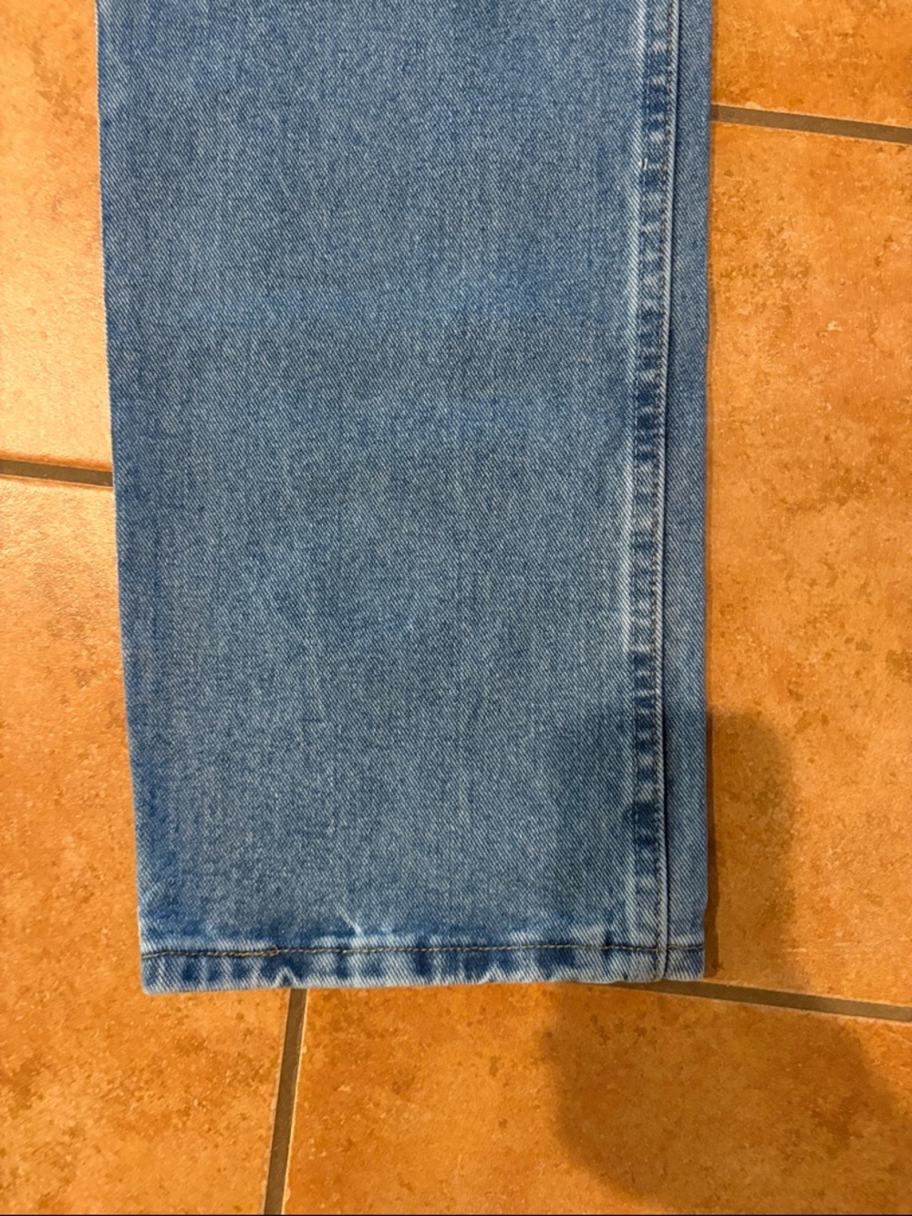 Wrangler Men's Light Blue Straight-Leg Jeans - Picture 8 of 16